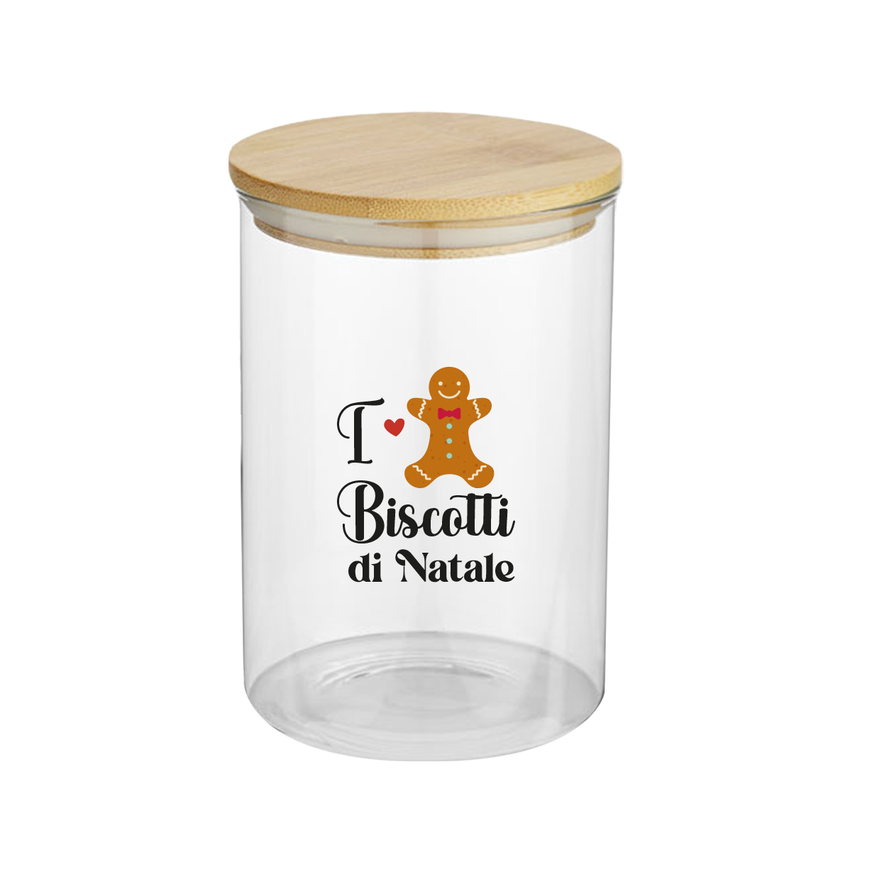 I love biscotti di Natale - Barattolo