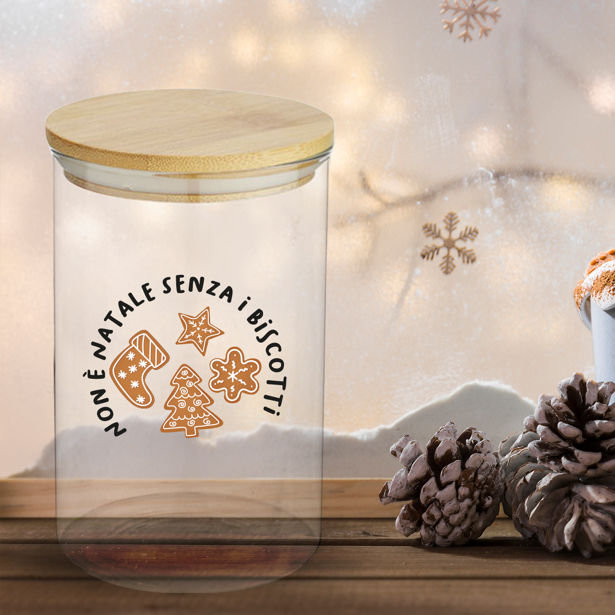 Non è natale senza i biscotti - Barattolo