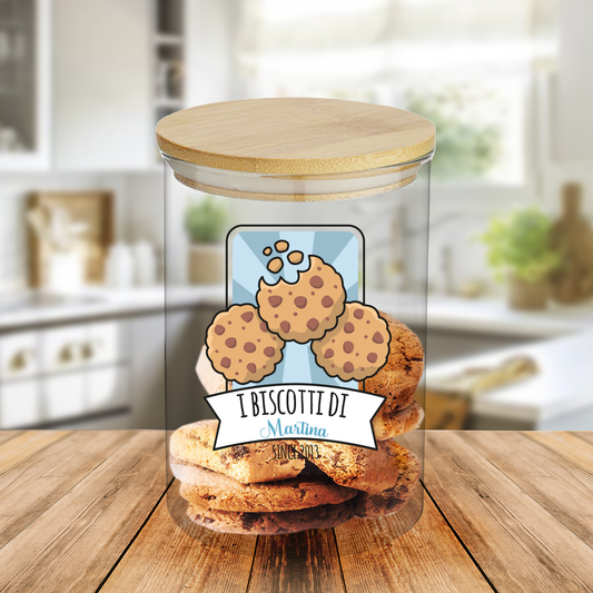 I migliori biscotti - Barattolo personalizzato con nome