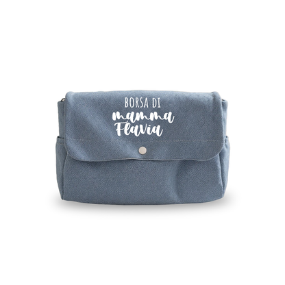 Borsa di mamma - Borsa Fasciatoio per Neonato personalizzata con nome