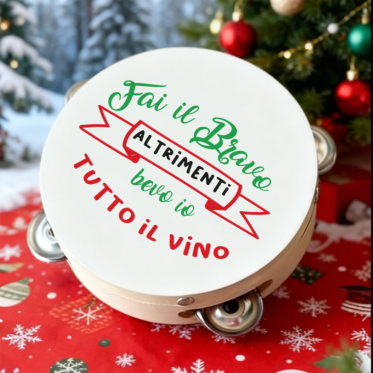 Fai il bravo - Set da 10 Tamburelli