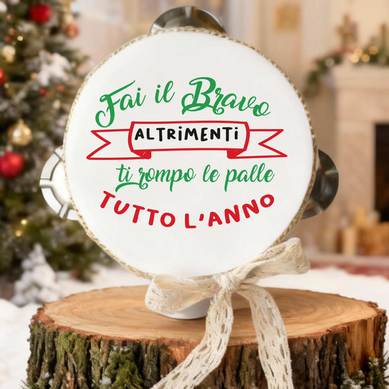 Fai il bravo - Set da 10 Tamburelli