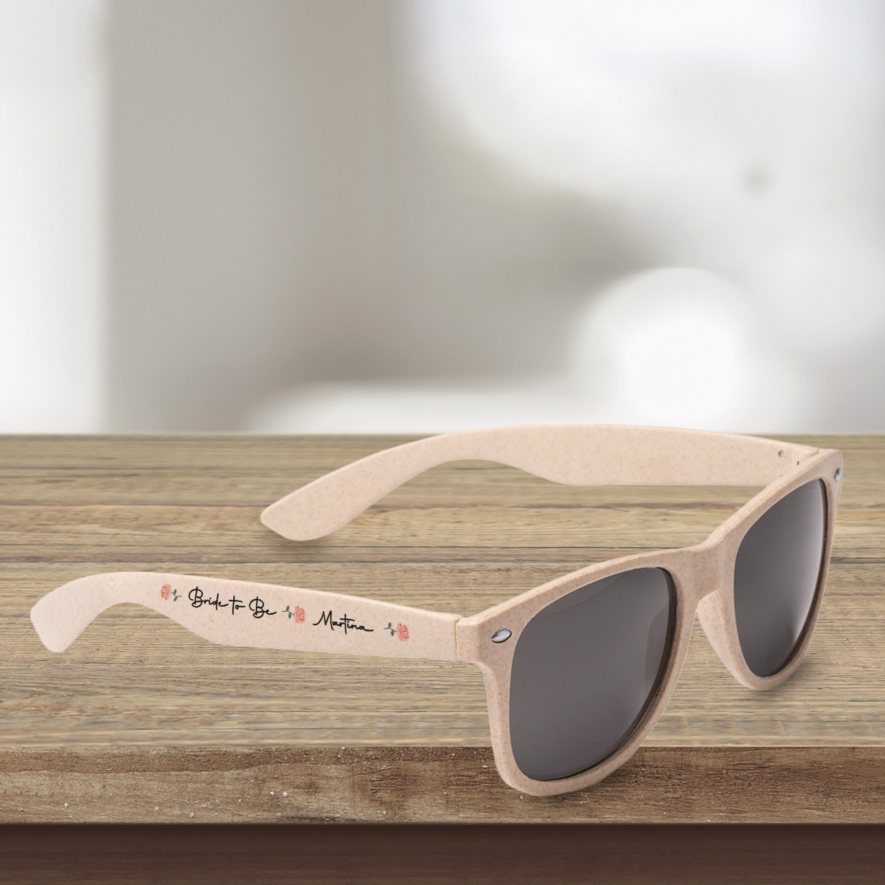 Bride to be - Set da 5 occhiali da sole - personalizzati con nome