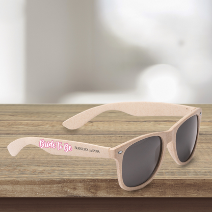 Team Bride - Set da 5 occhiali da sole - personalizzati con nome