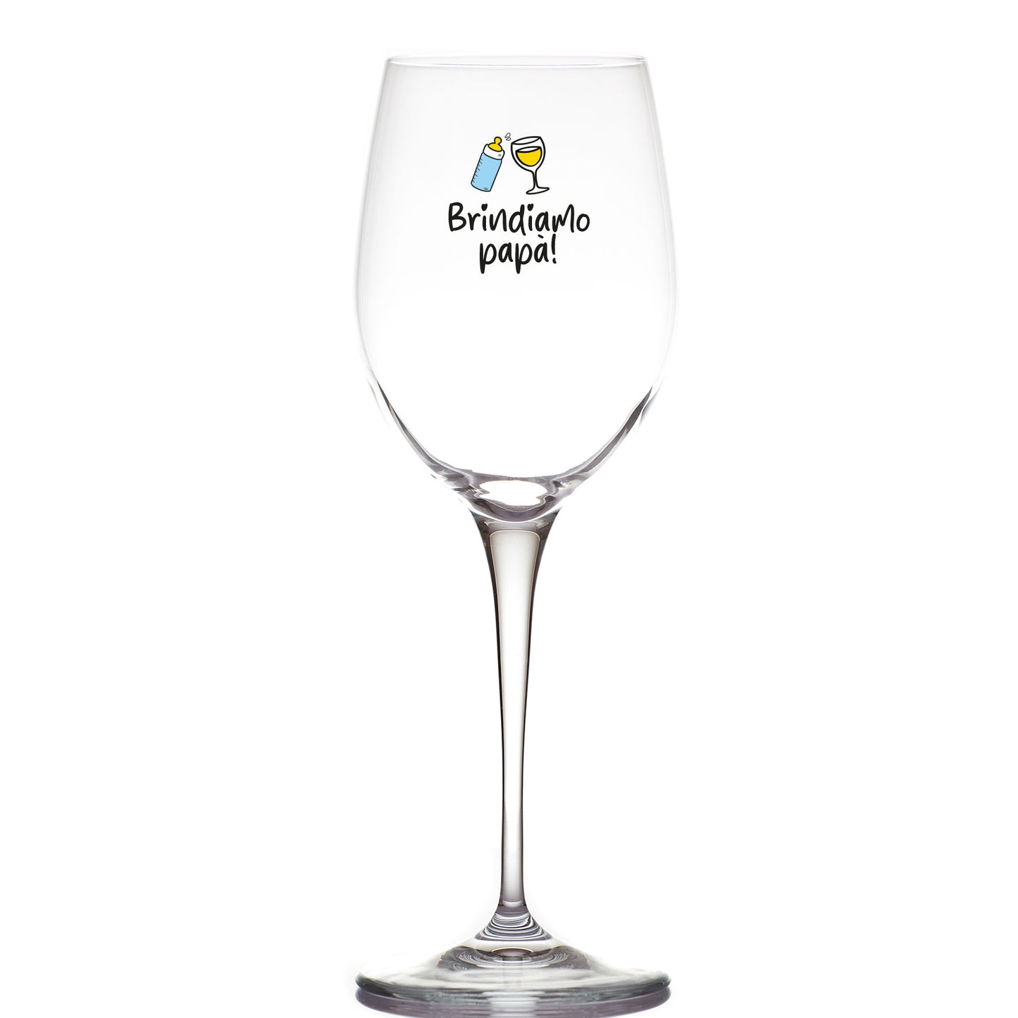 Brindiamo papà - Calice Bicchiere da Vino