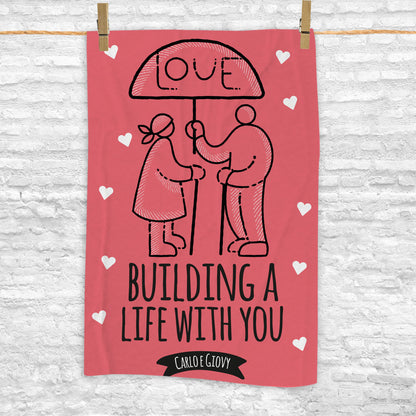 Building a life with you - plaid in pile