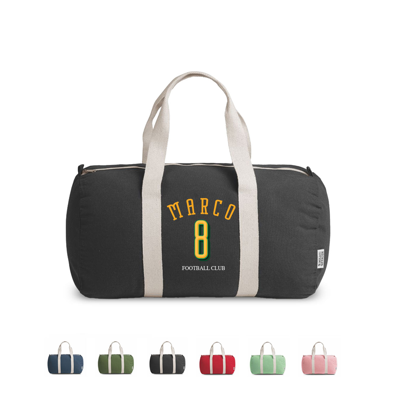 Football club - Borsa da palestra - personalizzata con nome e numero