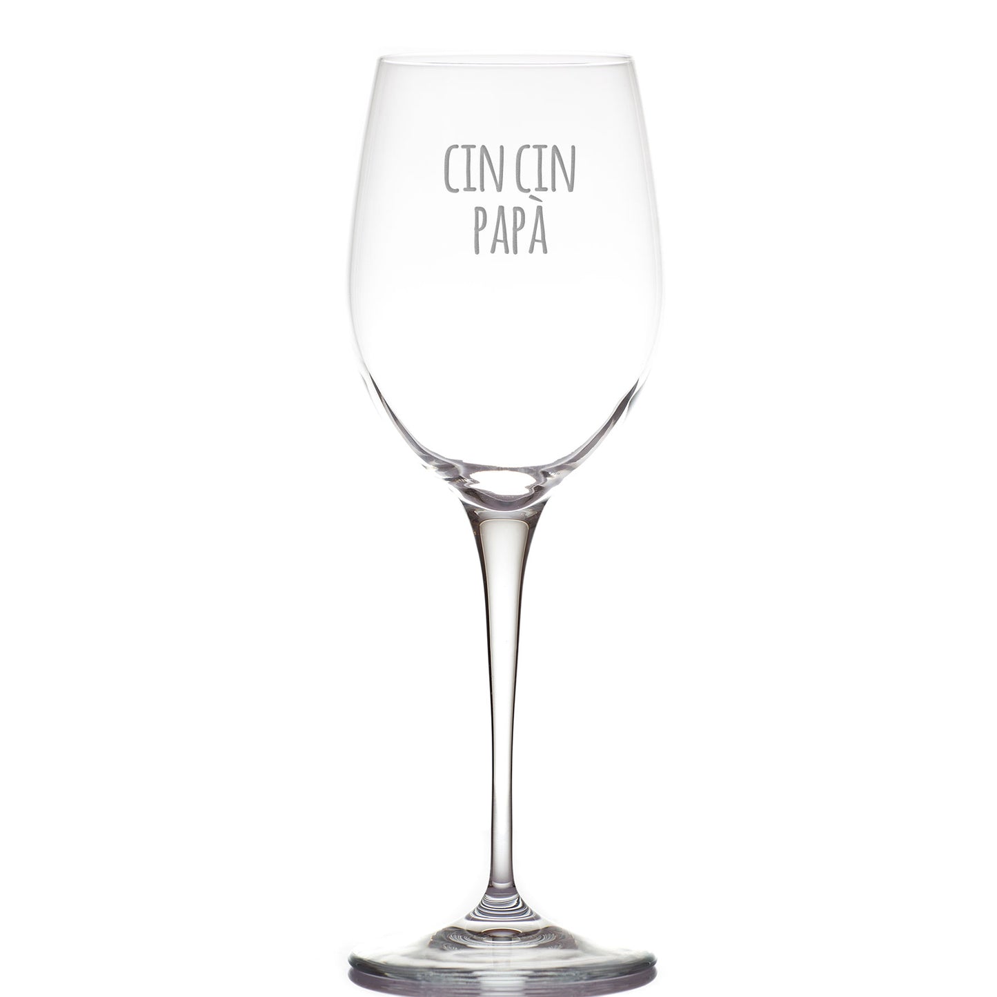 Cin Cin papà - Calice Bicchiere da Vino