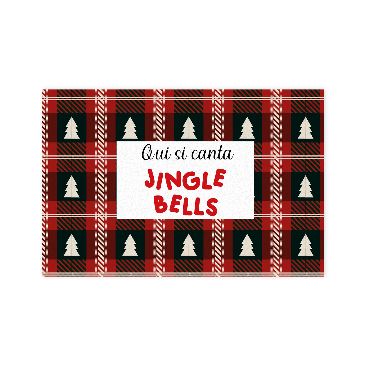Qui si canta Jingle Bells - Tappeto