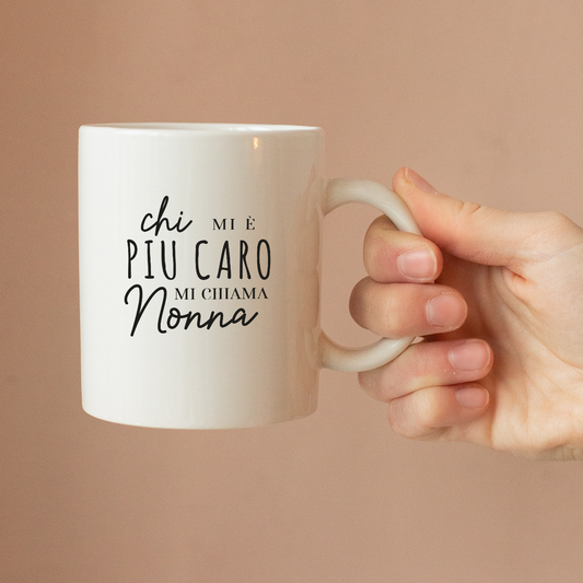 Chi mi è più caro mi chiama nonna - Tazza mug
