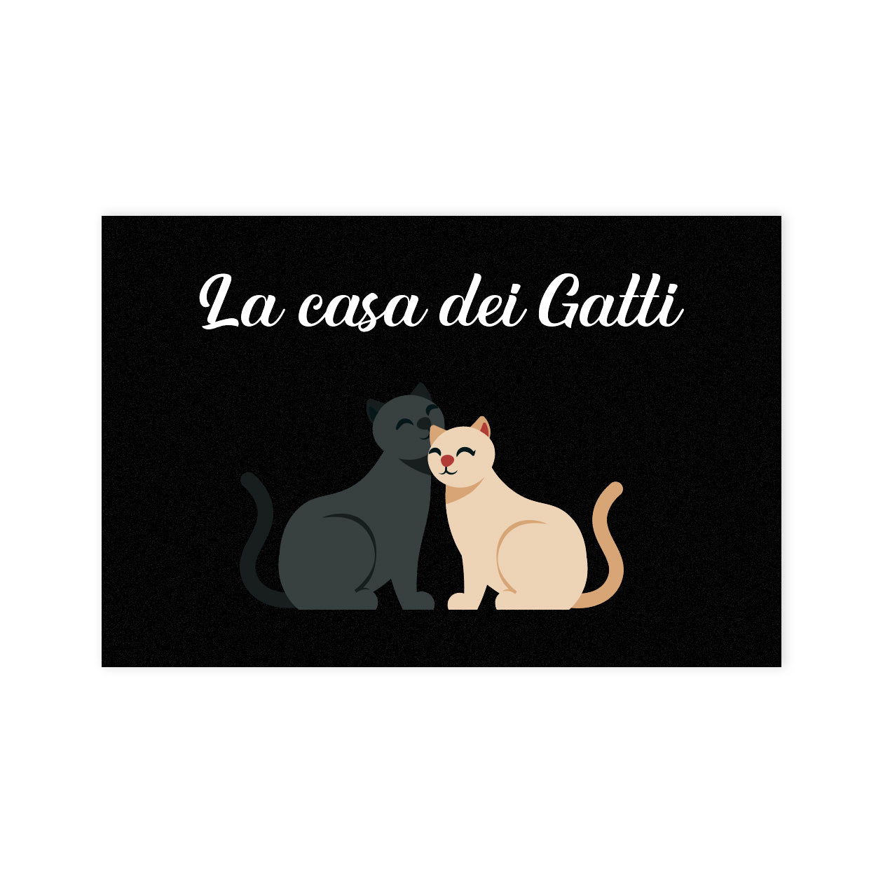 La casa dei gatti - Tappeto per interni