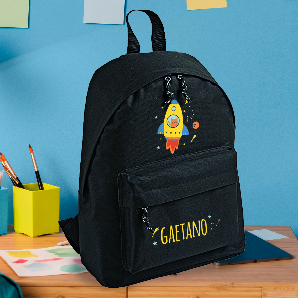 Astro - zaino scuola - personalizzato con nome