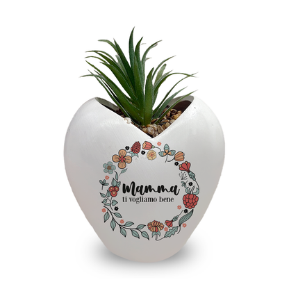 Mamma ti vogliamo bene - Piantina con vaso