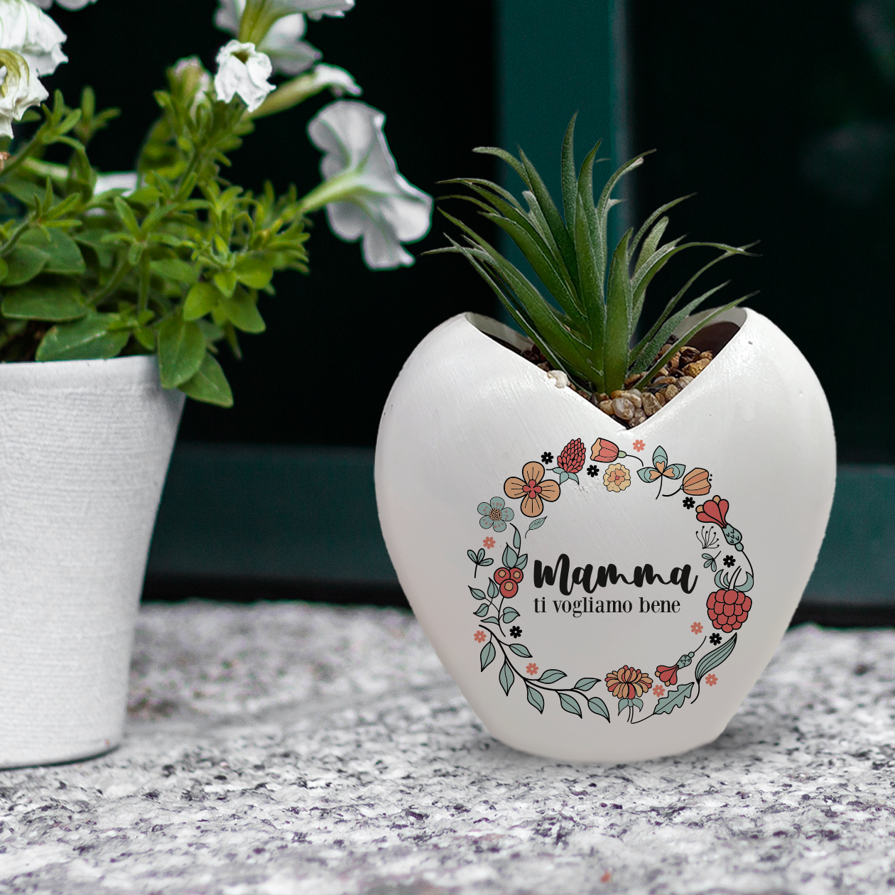 Mamma ti vogliamo bene - Piantina con vaso
