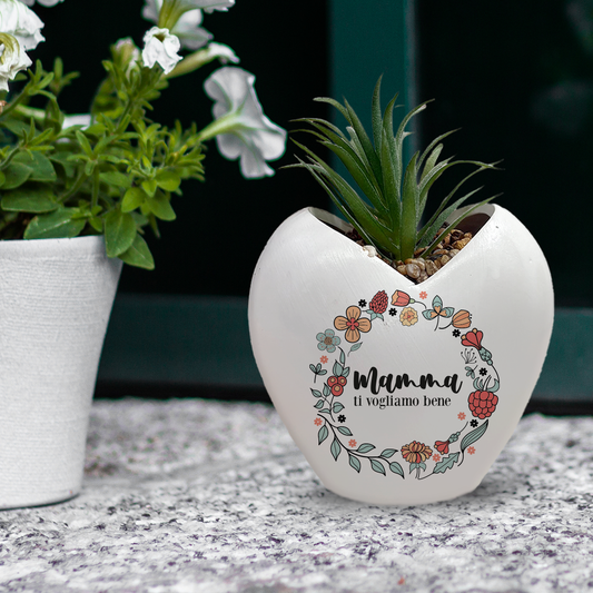 Mamma ti vogliamo bene - Piantina con vaso