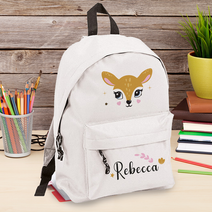 Bambi classic - zaino scuola - personalizzato con nome