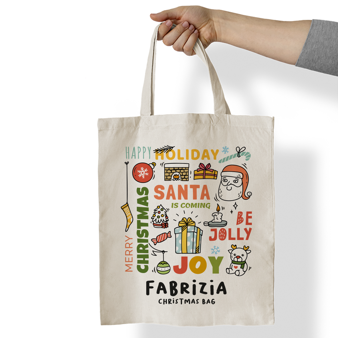 Is coming - Shopper In Cotone - personalizzata con nome