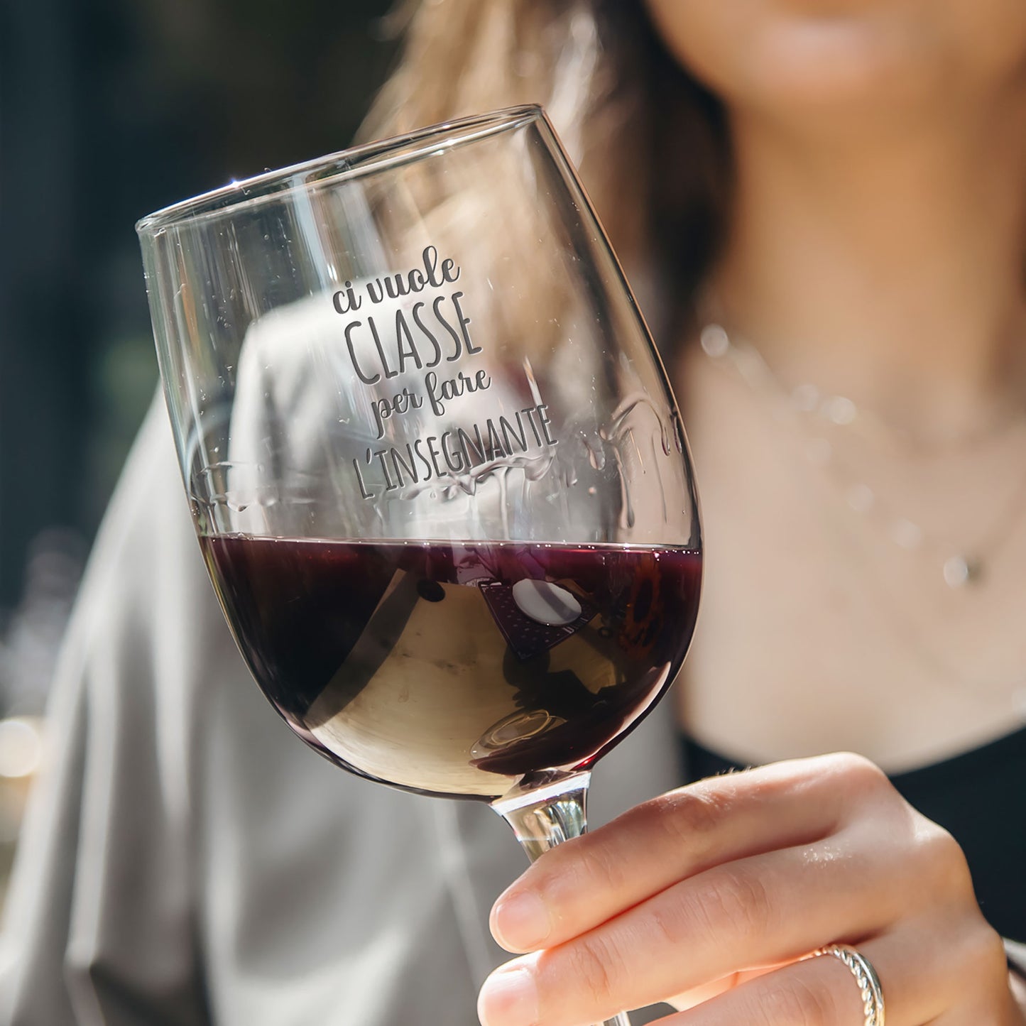 Ci vuole classe per fare l'insegnante - Calice da Vino