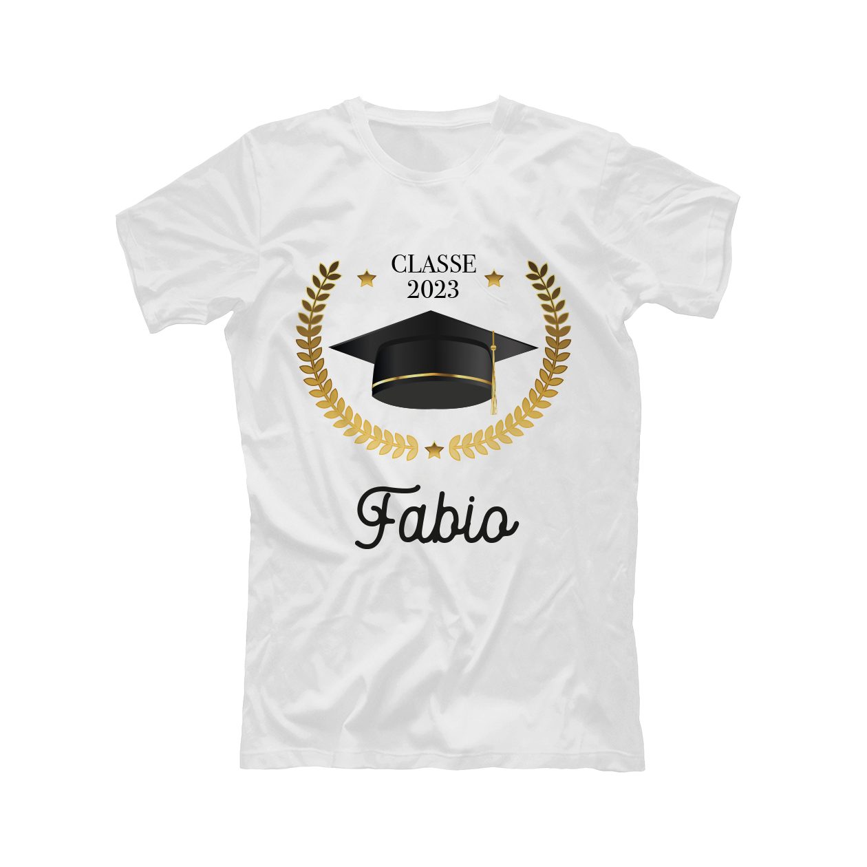 Classe e nome - T-shirt - personalizzata con nome