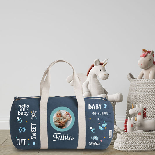 Hello little baby - Borsa - personalizzata con foto e nome