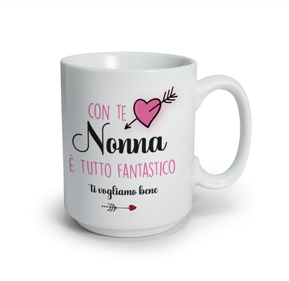 Nonna ti vogliamo bene - Tazza mug