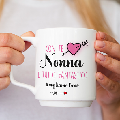 Nonna ti vogliamo bene - Tazza mug