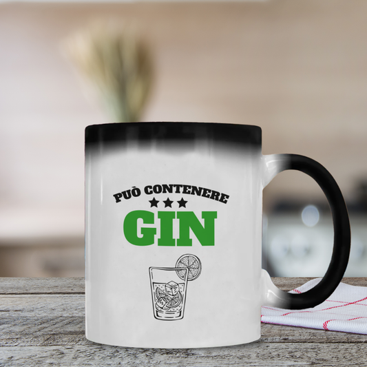 Può contenere gin - Tazza Magica