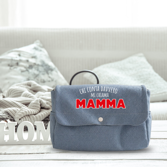 Chi conta davvero mi chiama mamma - Borsa Fasciatoio per Neonato