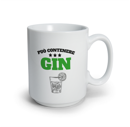 Può contenere gin - Tazza mug