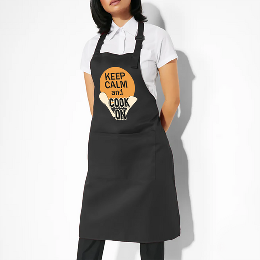 Keep calm and cook on - Grembiule da Cucina