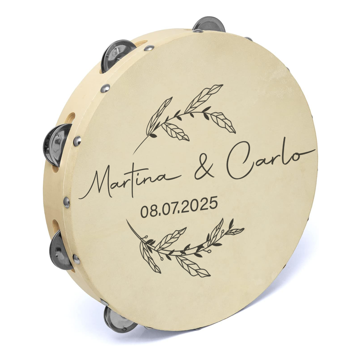 You & Me - Set da 10 Tamburelli - personalizzati