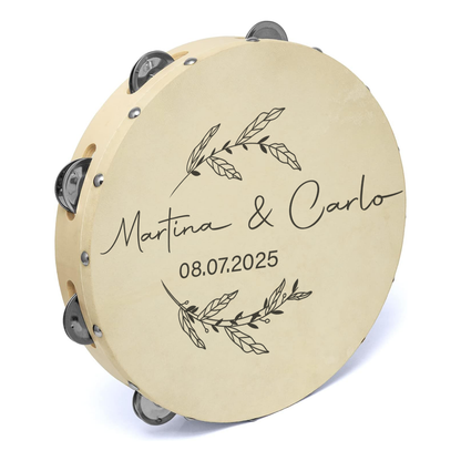 You & Me - Set da 10 Tamburelli - personalizzati