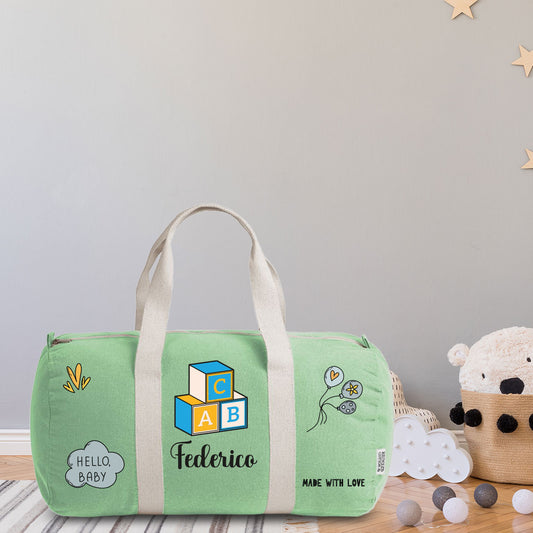 Made with love - Borsa - personalizzata con nome