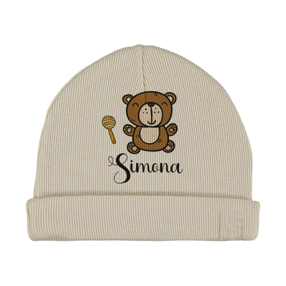 Teddy bear - Cappellino personalizzato con nome