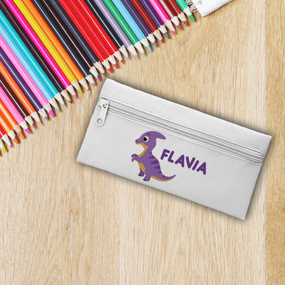 Baby Dino - Astuccio in Poliestere - personalizzato con nome