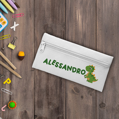 Dino Baby - Astuccio in Poliestere - personalizzato con nome