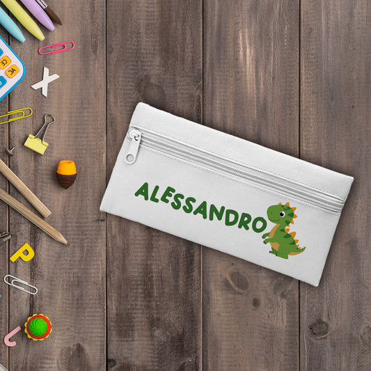 Dino Baby - Astuccio in Poliestere - personalizzato con nome