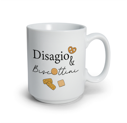 Disagio e biscottini - Tazza mug