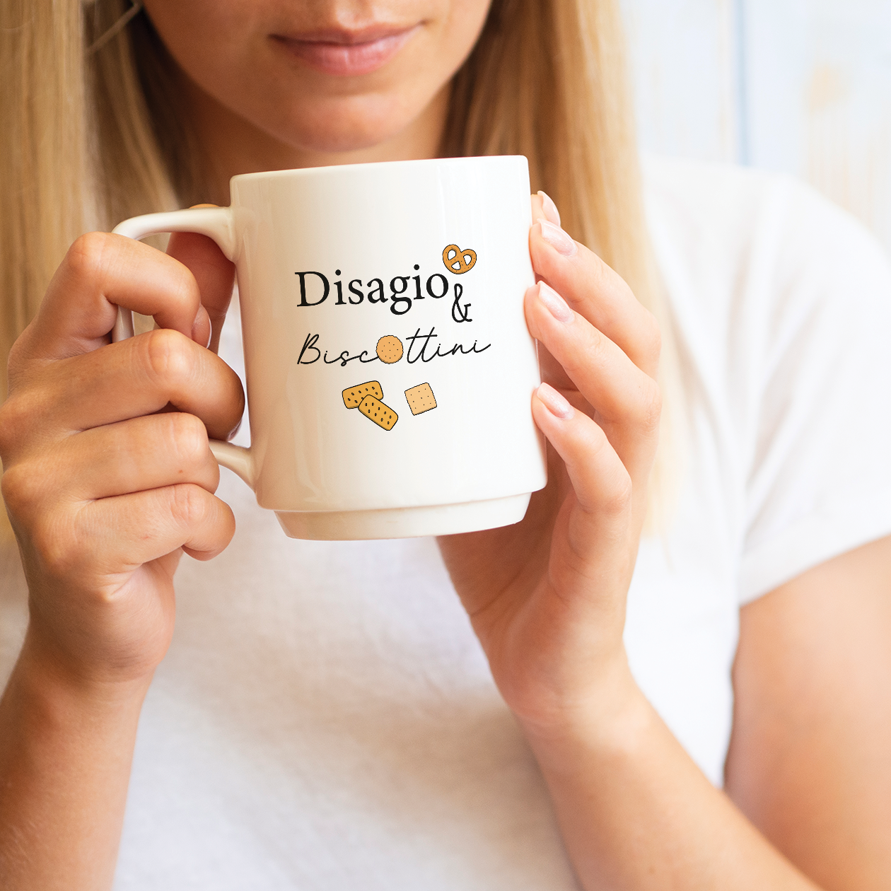Disagio e biscottini - Tazza mug