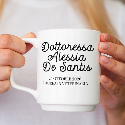 Dottoressa - Tazza mug - personalizzata