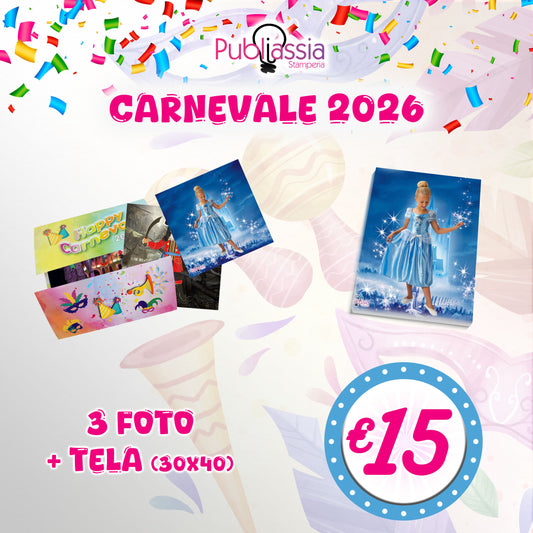 Offerta Carnevale 5 - Foto e Tela quadro