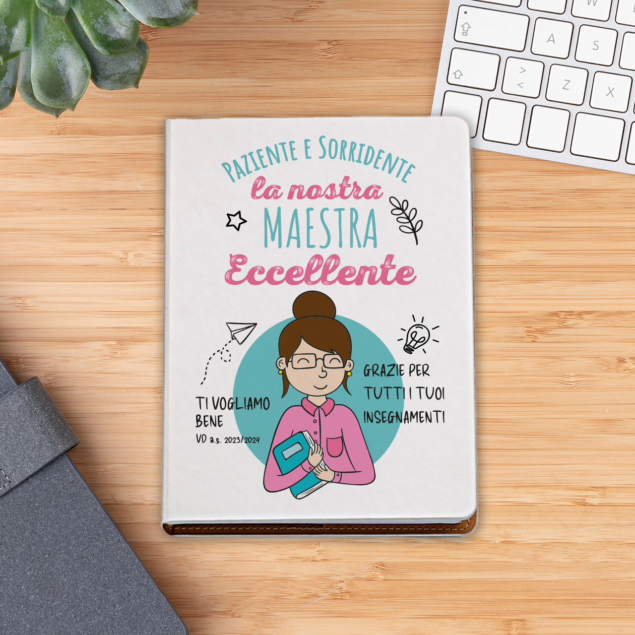 La nostra maestra eccellente - Block Notes personalizzato