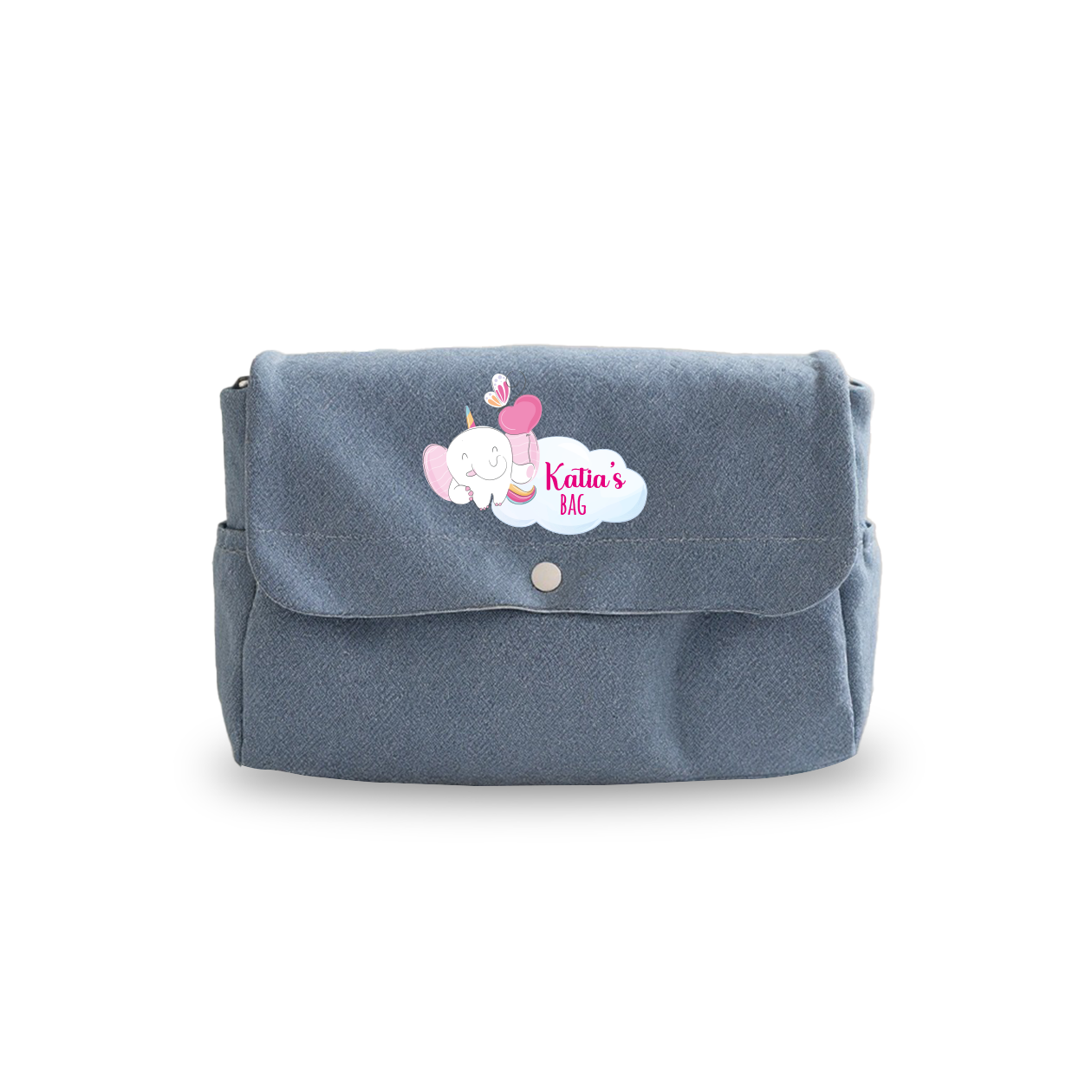 Sky Pink - Borsa Fasciatoio per Neonato personalizzata con nome