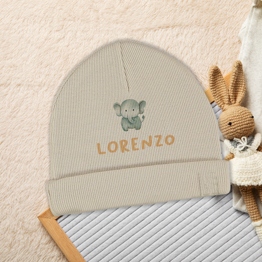 Baby Elephant - Cappellino personalizzato con nome