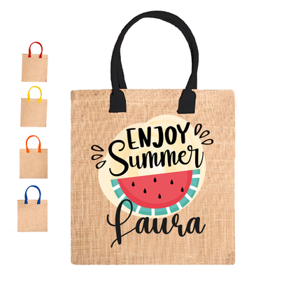 Enjoy summer - Borsa Mare personalizzata con nome