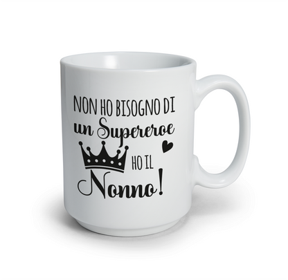 Nonno supereroe - Tazza mug