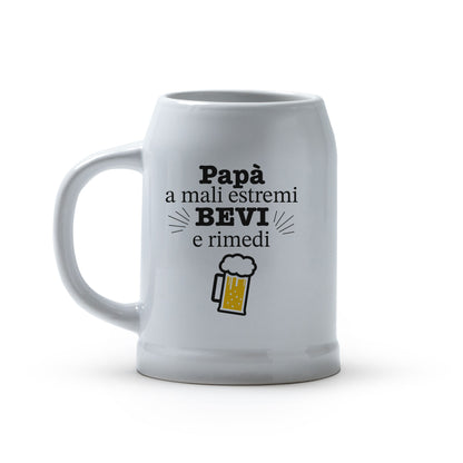 Bevi e rimedi - Caraffa in ceramica