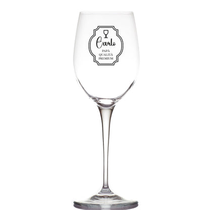 Papà qualità premium - Calice Bicchiere da Vino