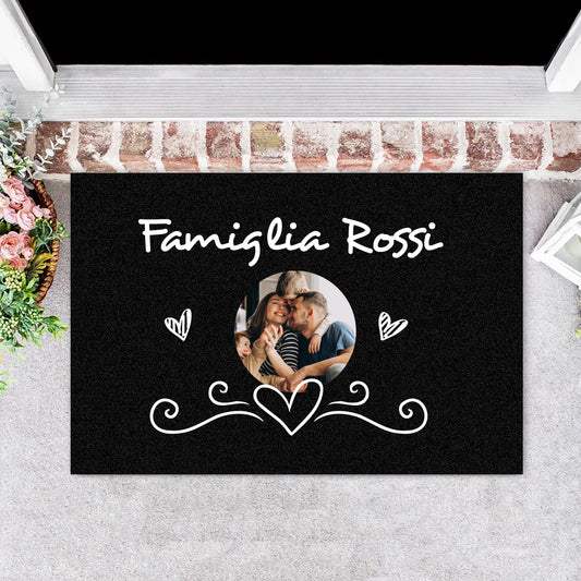 Famiglia - Tappeto - personalizzato con foto