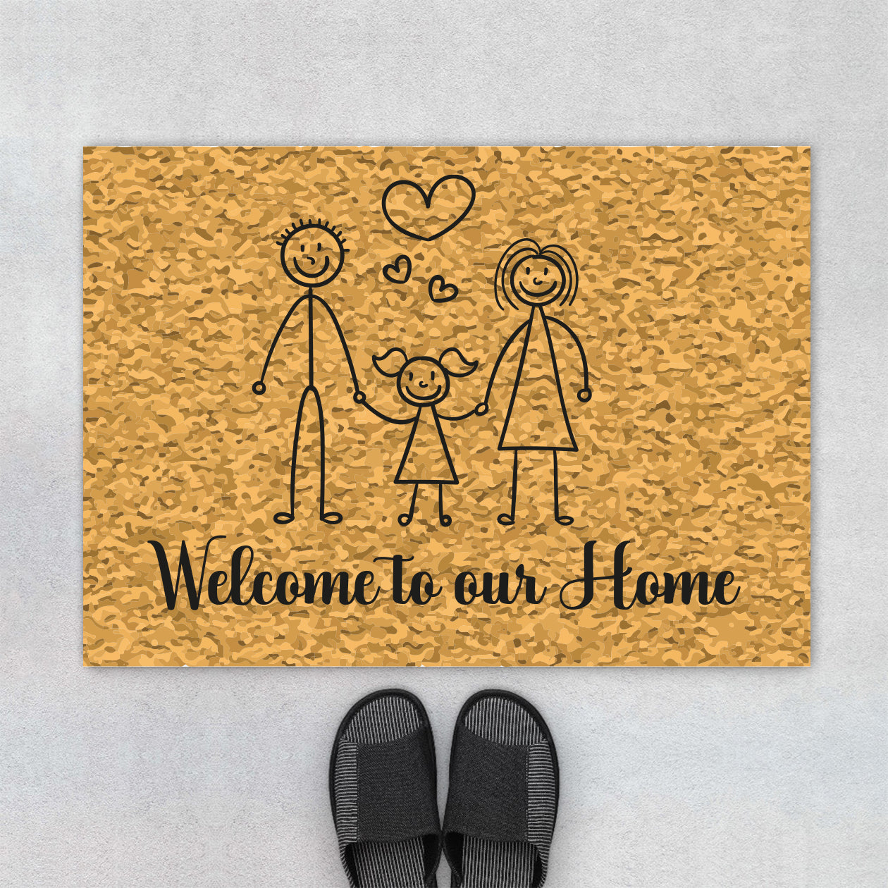 Welcome to our home - Tappeto